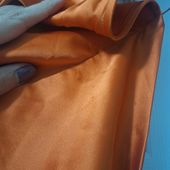 NWT Sincerely Jules Orange Halter Top Size L - Picture 4 of 10